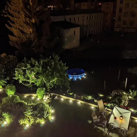 Hw2b - Urlaubsmagie - Wohlfühlwohnung Mit Balkon, Pool, Sauna&terrasse * Sebnitz