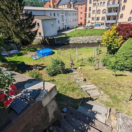 Apartamento Hw2b - Urlaubsmagie - Wohlfühlwohnung Mit Balkon, Pool, Sauna&terrasse Sebnitz