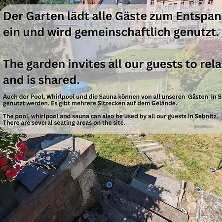 Apartamento Hw2b - Urlaubsmagie - Wohlfühlwohnung Mit Balkon, Pool, Sauna&terrasse Sebnitz