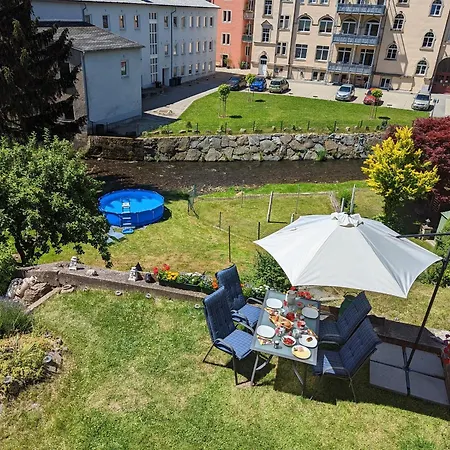 Apartment Urlaubsmagie - Himmelblau - Balkon, Gemeinschaftsgarten, Sauna Und Saisonaler Pool - Hw2b Sebnitz