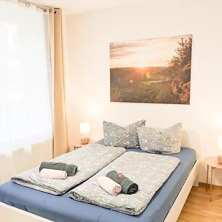 Апартаменты Urlaubsmagie - Himmelblau - Balkon, Gemeinschaftsgarten, Sauna Und Saisonaler Pool Зебниц