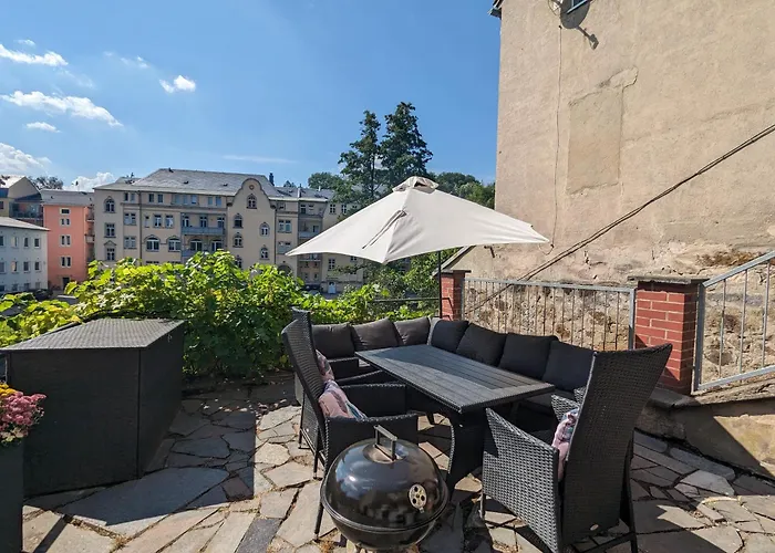 Apartment Hw2b - Urlaubsmagie - Wohlfuehlwohnung Mit Balkon, Pool, Sauna & Terrasse Sebnitz