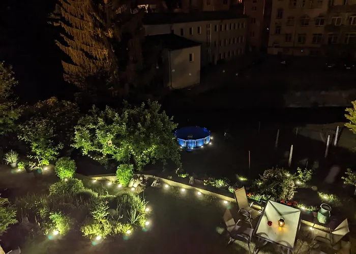 Hw2b - Urlaubsmagie - Wohlfuehlwohnung Mit Balkon, Pool, Sauna & Terrasse * Sebnitz