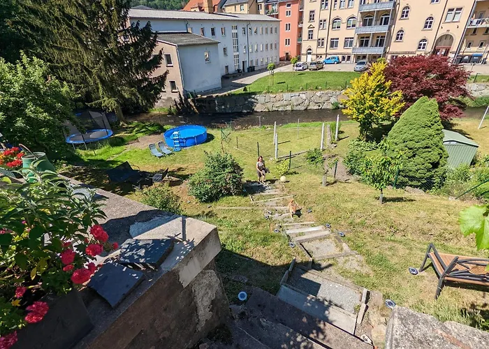 Appartement Hw2b - Urlaubsmagie - Wohlfuehlwohnung Mit Balkon, Pool, Sauna & Terrasse Sebnitz