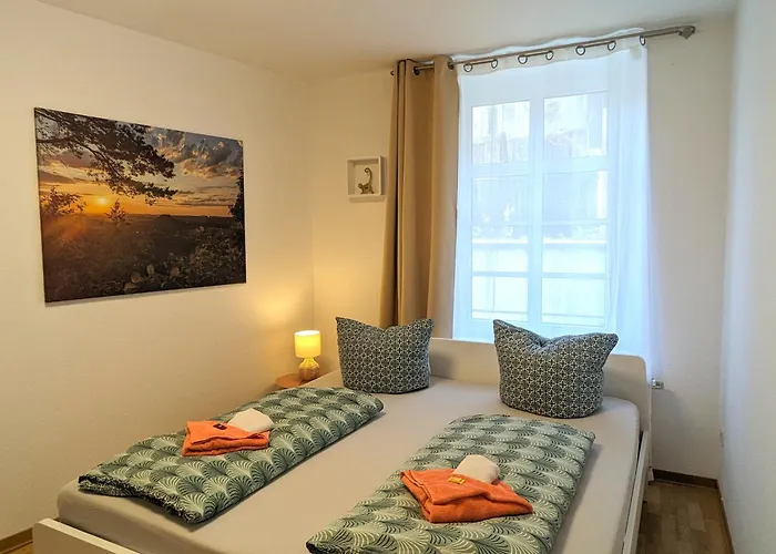 Apartment Hw2b - Urlaubsmagie - Wohlfuehlwohnung Mit Balkon, Pool, Sauna & Terrasse Sebnitz