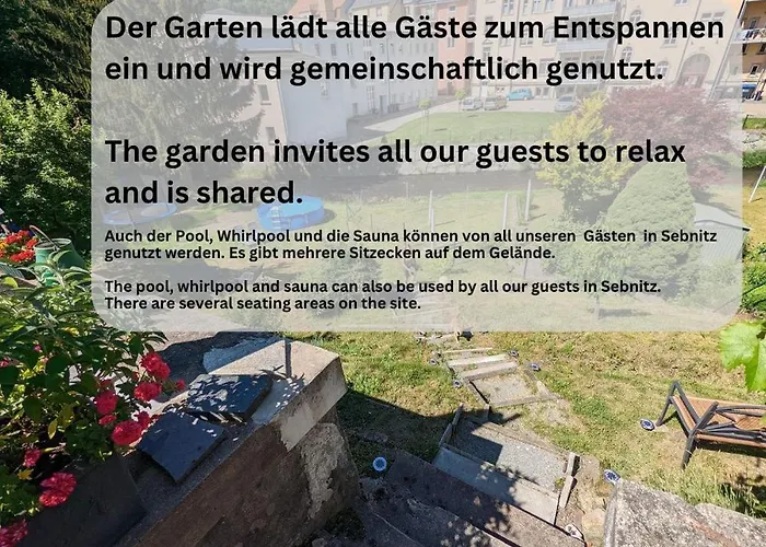 Apartment Hw2b - Urlaubsmagie - Wohlfuehlwohnung Mit Balkon, Pool, Sauna & Terrasse Sebnitz